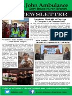 St. John Ambulance Newsletter 2015