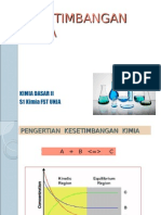 Kesetimbangan Kimia