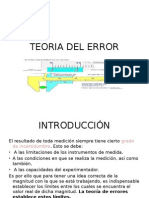 Teoria Del Error