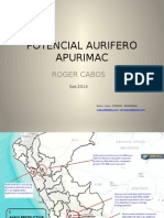 POTENCIAL AURIFERO APURIMAC 2014.pptx