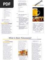 beer potomania brochure