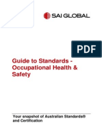 Guide To Standards-Occupational Health and Safety