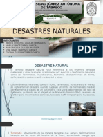 DESASTRES NATURALES