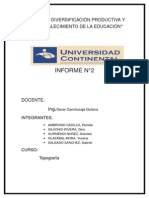 Informe Final D Levantamiento Topo