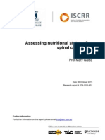 078 Assessing Nutritional Status After Spinal Cord Injury
