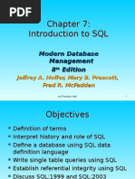 Introduction to SQL