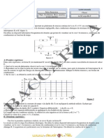 Série D'exercices - Physique Oscillations Libres Amorties Et Non Amorties - Bac Sciences Exp (2010-2011) MR Baccari. Anis PDF