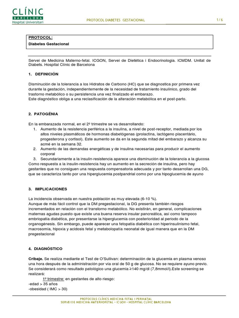 Pdf Gestasional Diabetes