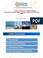 KemenPerin Program Produksi Minya Dengan EOR PDF