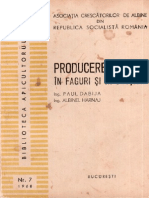 Producerea Mierii in Faguri Si in Sectiuni - P.dabija, A.harnaj - 1968 - 35 Pag