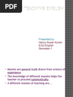 Download Maxims of Teaching englishpptx by Daffodils SN291309839 doc pdf