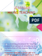 Seminar- Micro Teaching