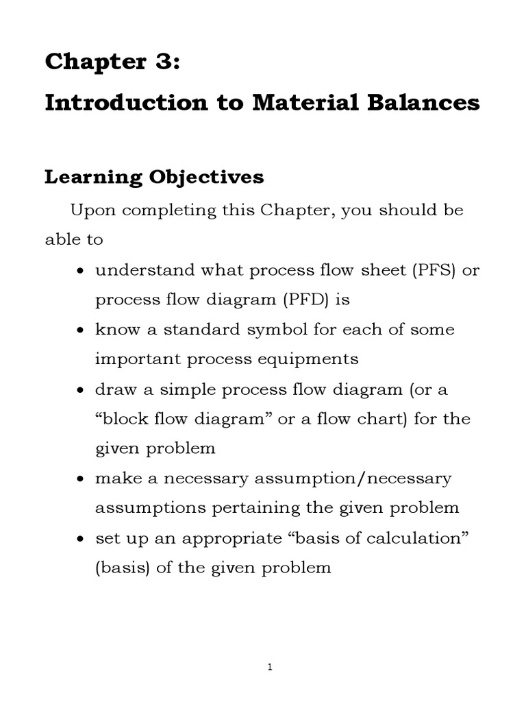 Introduction to Material Balances | PDF | Chemical Reactor | Distillation