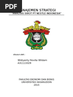 Download Analisis Swot Pt Nestle by Widiyanty Novita Wildam SN291316396 doc pdf