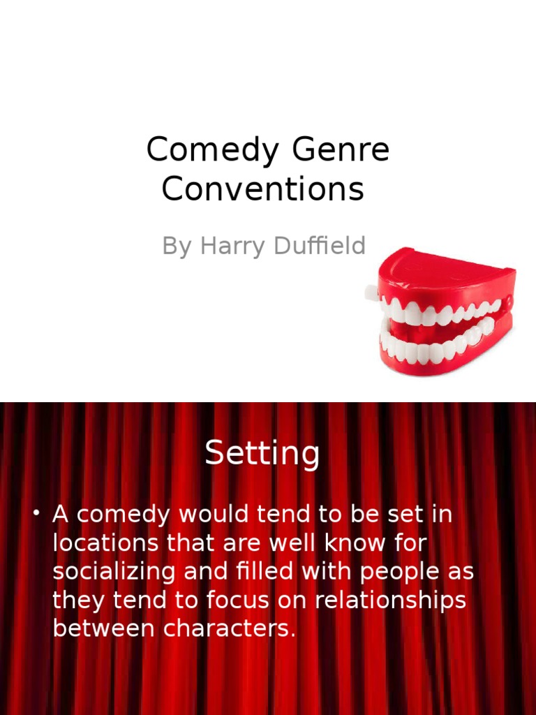Comedy Genre Conventions Explained | PDF
