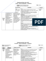 Planificación Diaria Año