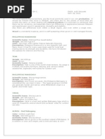 Wood Density and Specific Gravity Chart | PDF | Trees | Plants
