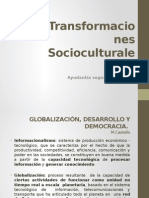 Transformaciones Socioculturales