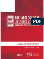 Archaeology 2025 Discussion Document