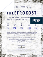Invitation Julefrokost