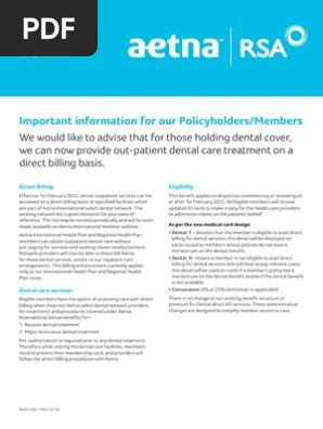 AETNA Dental Network List | Patient | Aetna