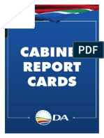 DA Cabinet Report Card 2015