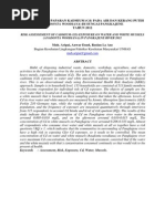 Download Analisis Risiko Paparan Kadmium CD Pada Air Dan Kerang Putih Anadonta Woodiana Di Sungai Pangkajene by MutiaKhairunnisa SN291333683 doc pdf