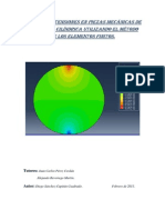 Análisis de Tensiones en Piezas Mecánicas de Geometría Cilíndrica Utilizando El Método de Los Elementos Finitos - Diego Sánchez-Capitán Cuadrado