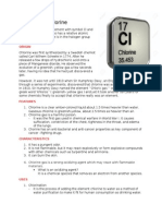 Chlorine Element Facts