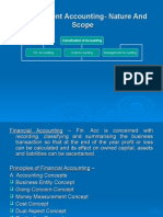 Management Accounting-Nature and Scope