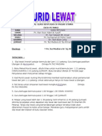 Jadual Bertugas Jaga Pagar 2015