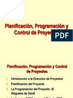 Gestion Proyectos Planificacion, Programacion y Control