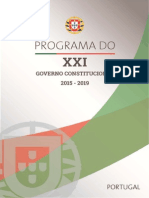 Programa Do XXI Governo Constitucional