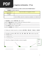 Ficha Avaliação Diagnóstica II 5º Ano (1)