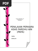 Buku Penilaian Pafa Tahun 6