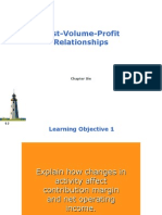 Cost-Volume-Profit Relationships: Chapter Six