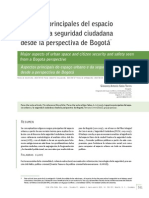 Seguridad ciudadana y espacio urbano en Bogotá