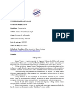 RESENHA_AVALIAÇÃO_SEGUNDA_VERSÃO - Atividade 1 - Disciplina: Comunicação (Universidade Salvador) (Unifacs) (1º semestre)