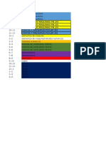 Horario Semestre 6 Modificado