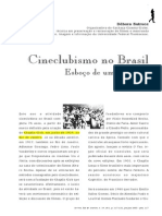 Cineclubismo No Brasil - Esboço de Uma História.