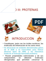 Proteínas alimentarias y modificaciones químicas