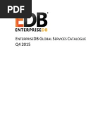 EDB Global Services Catalogue