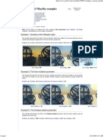 VRaySun and VRaySky Examples