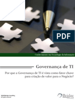 6-Governanca de TI Por Que a Governanca de TI e Vista Como Fator Chave Para Criacao de Valor