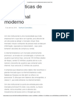 Caracteríticas de Um Site Institucional Show PDF