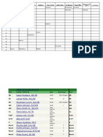 2015 Football Draft Order & Keeper Sheets
