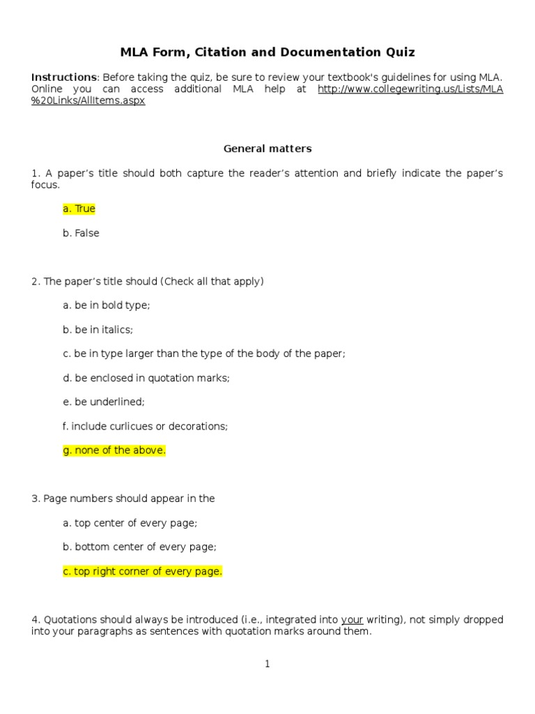 mlatest Citation Quotation Mark