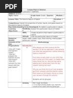 Download Lesson Plan in Science by QualityEnglish SN291371465 doc pdf