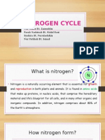 Nitrogen Cycle: Nur Hanis Bt. Zainuddin Farah Nadzirah Bt. Mohd Rozi Syahira Bt. Nurulashikin Nur Fatihah Bt. Ismail