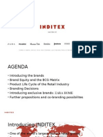 BCG Matrix Analysis of INDITEX Brands